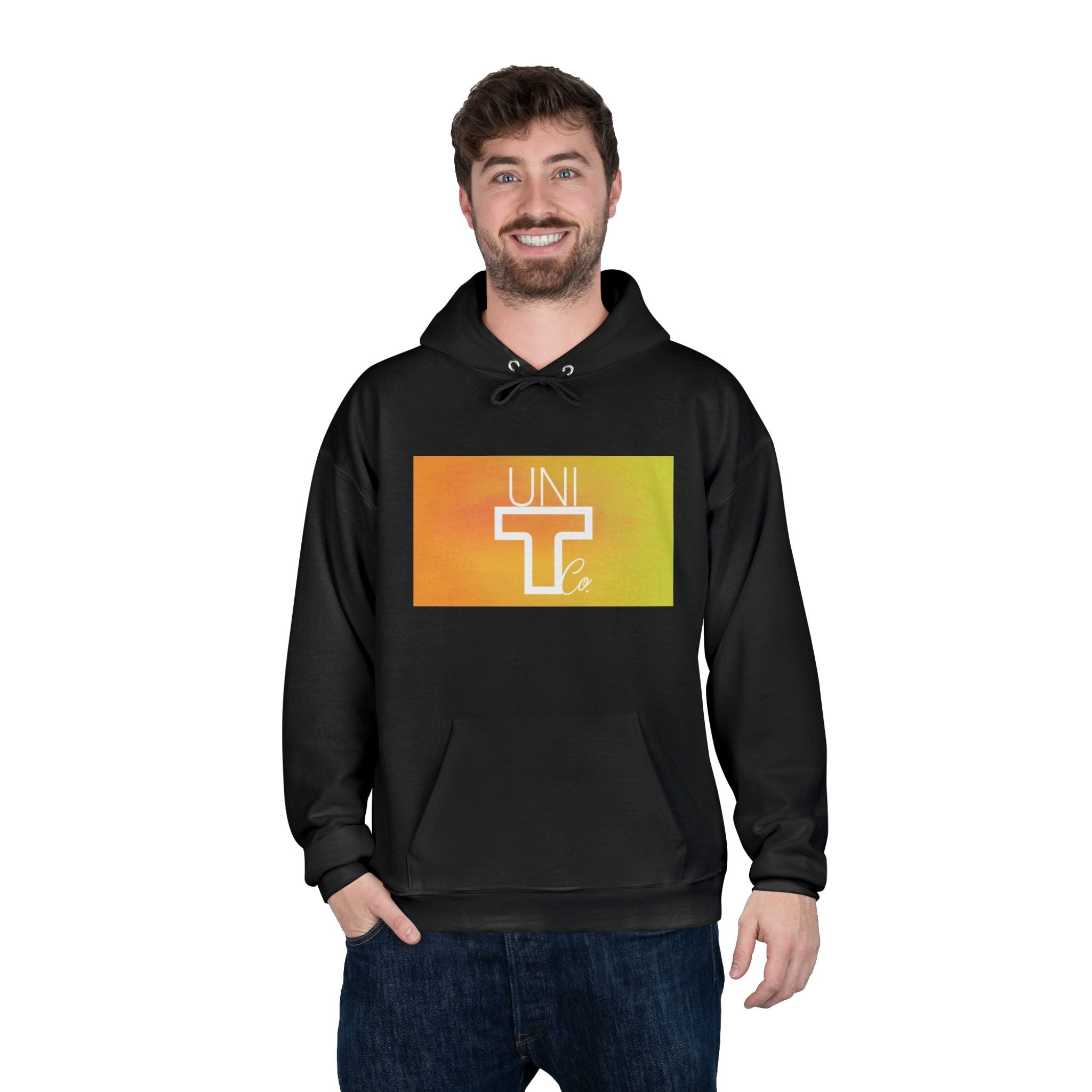 UNI T Gradient Logo Hoodie