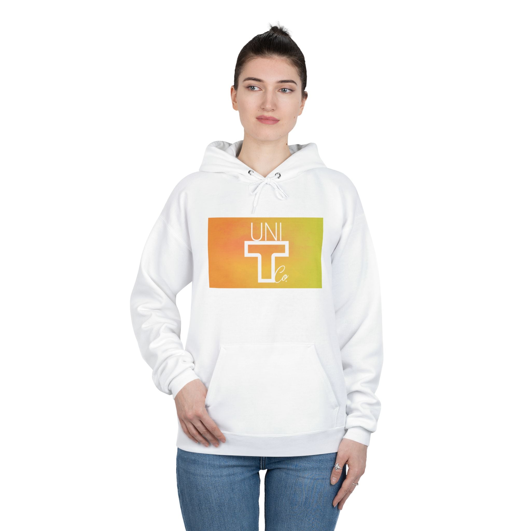 UNI T Gradient Logo Hoodie