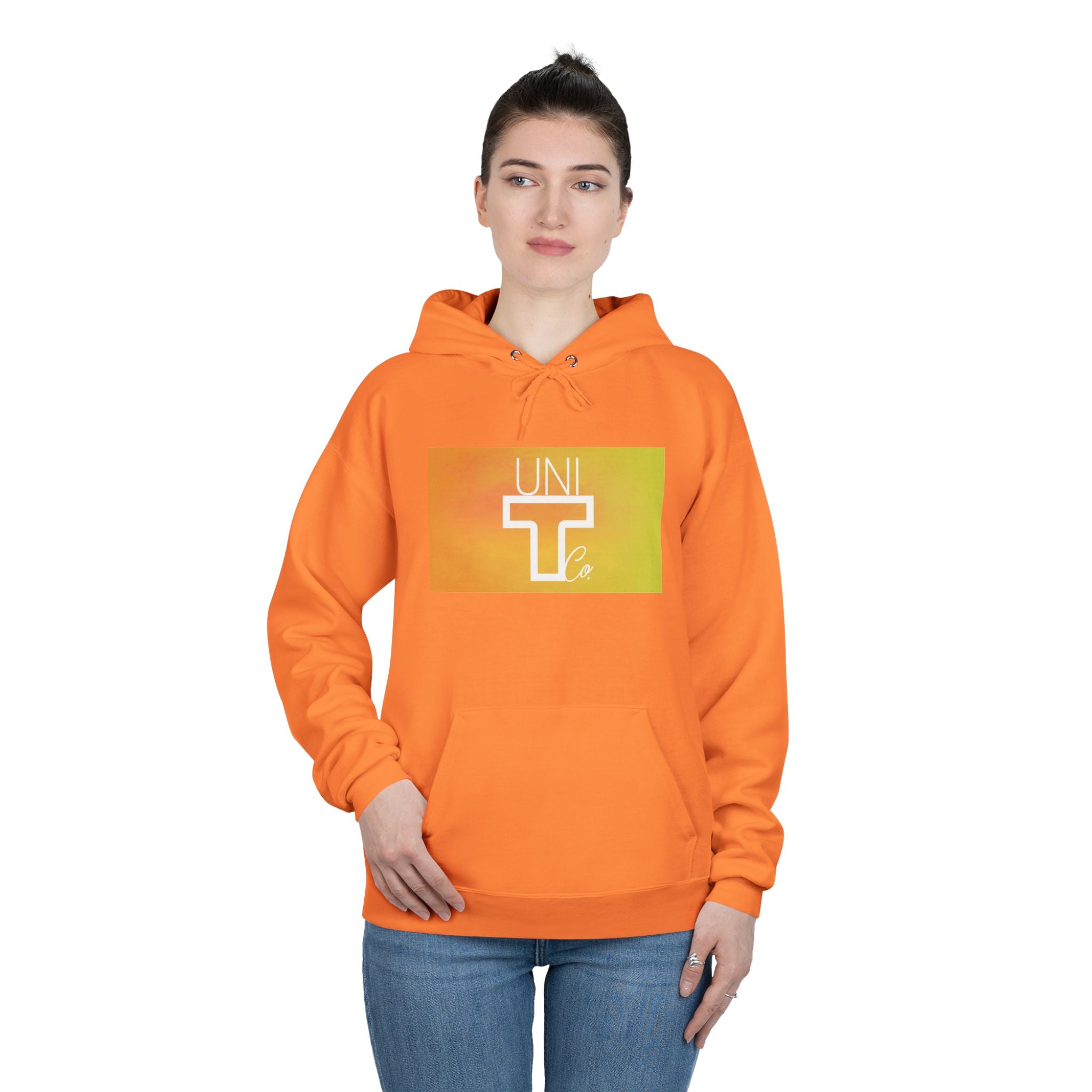 UNI T Gradient Logo Hoodie