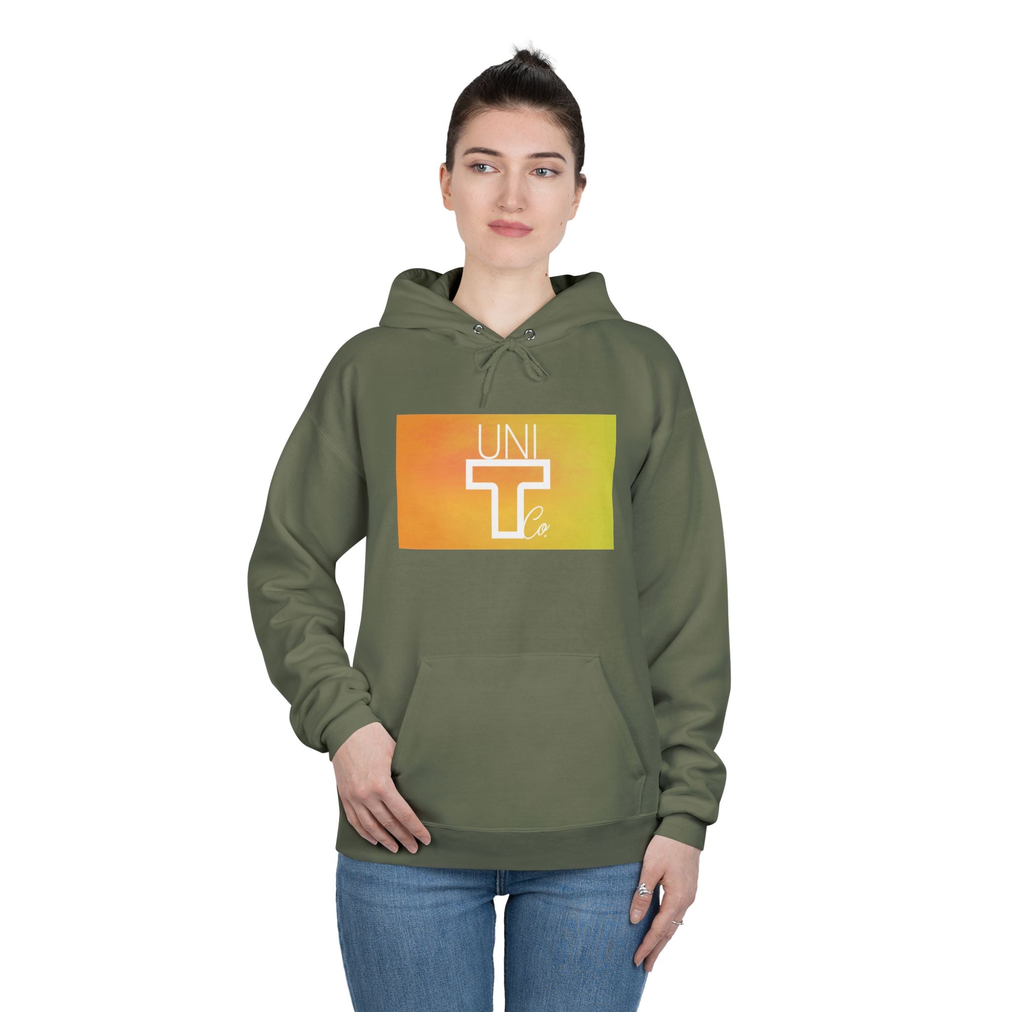 UNI T Gradient Logo Hoodie
